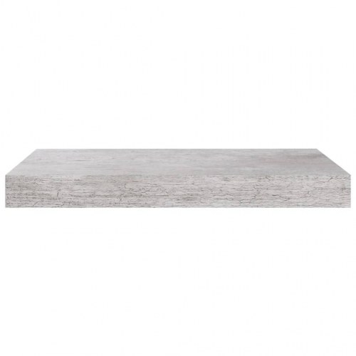 Væghylder 2 stk. 40×23×3,8 cm i MDF - betongrå
