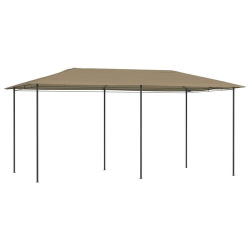 Pavillon 3x6x2,6 cm 160 g/m² gråbrun