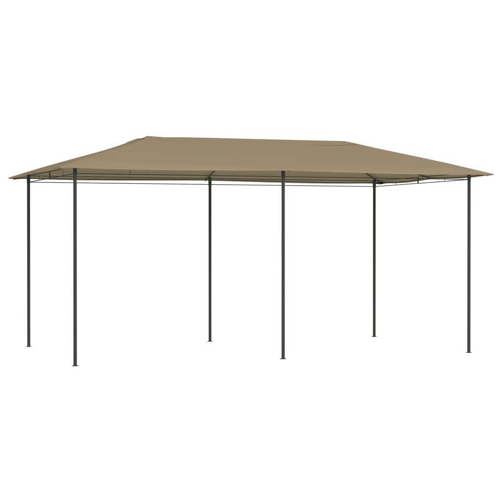 Pavillon 3x6x2,6 cm 160 g/m² gråbrun