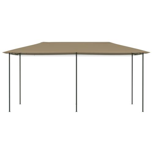 Pavillon 3x6x2,6 cm 160 g/m² gråbrun