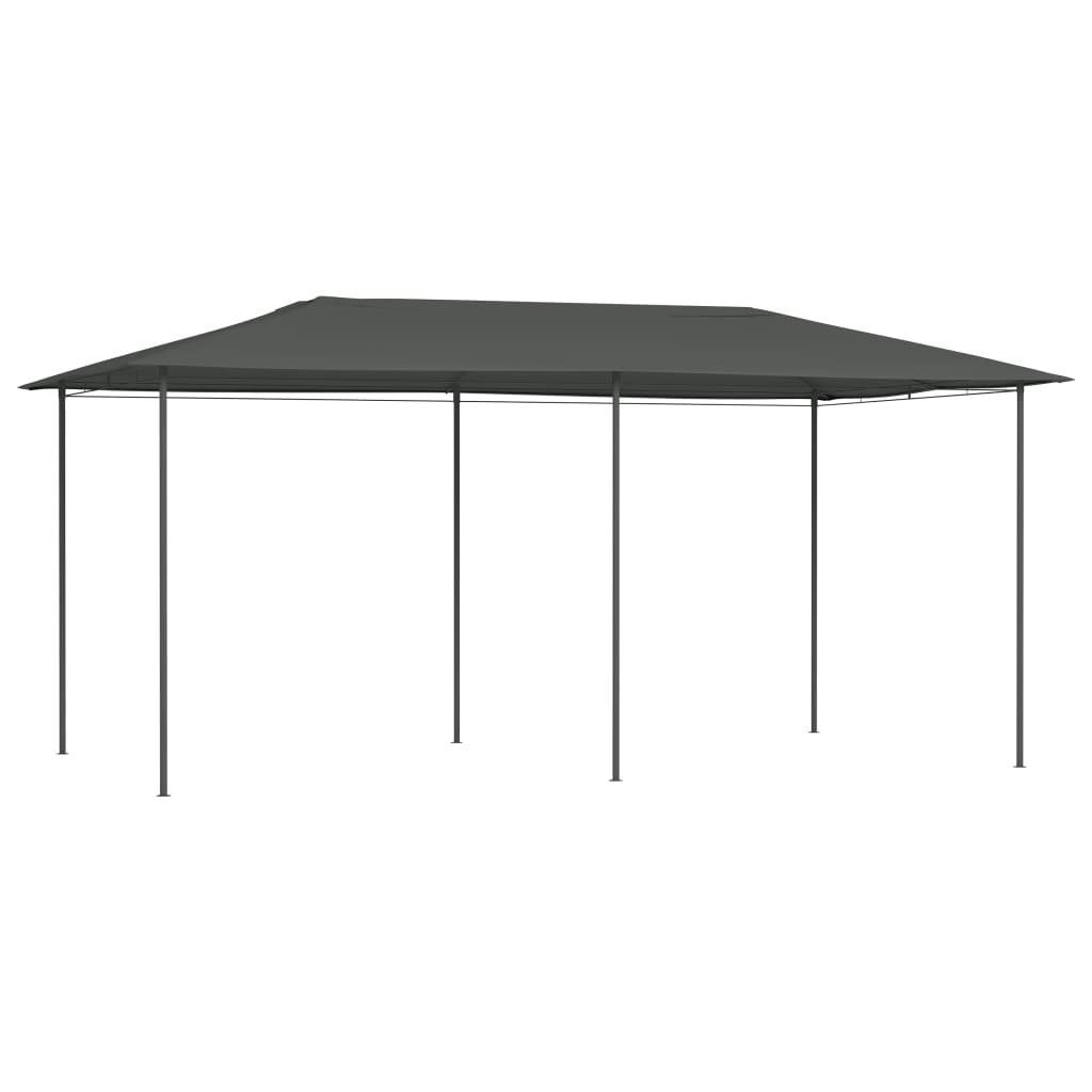 Pavillon 3x6x2,6 160 g/m² antracitgrå