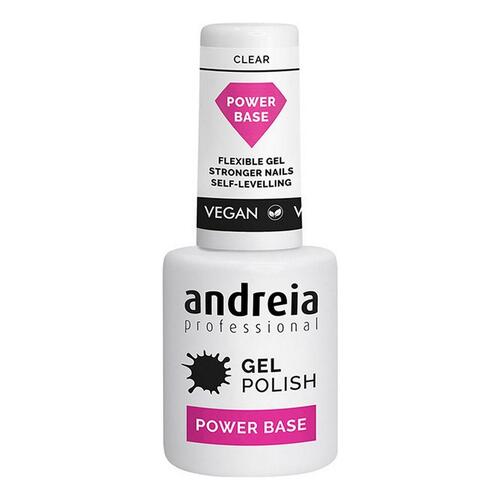 Neglelak Semi-permanent Gel Polish Power Base Andreia Clear (10,5 ml)