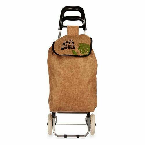 Indkøbsvogn Brun 3,3 L 36 x 95 x 35 cm (10 enheder)