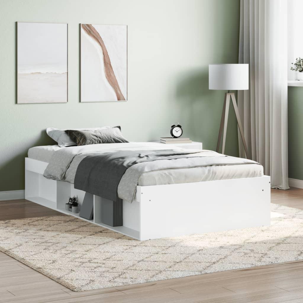 Sengeramme 90x190 cm hvid