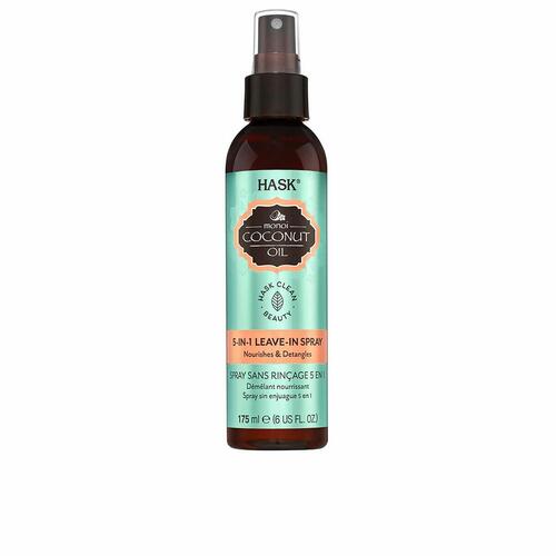 Hårbalsam uden skylning HASK Monoi Coconut Oil 175 ml