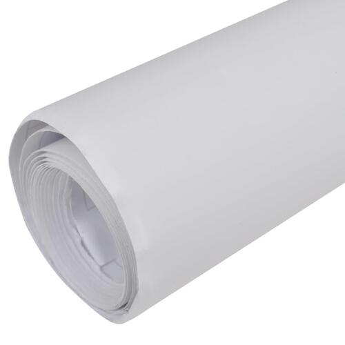 Bilfolie 200x152 cm vandtæt boblefri mat hvid