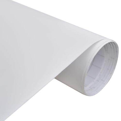 Bilfolie mat hvid 500 x 152 cm vandtæt bobbelfri