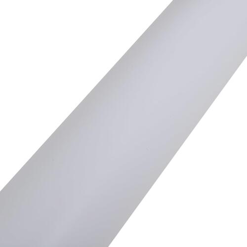 Bilfolie mat hvid 500 x 152 cm vandtæt bobbelfri