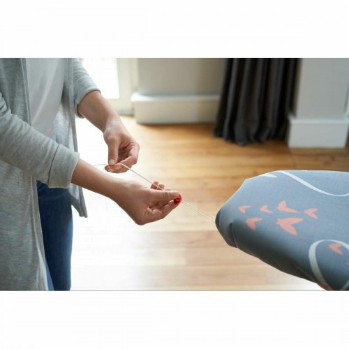 Vileda 2‑i‑1 Premium betræk til strygebræt - grå/blå/grøn, floral