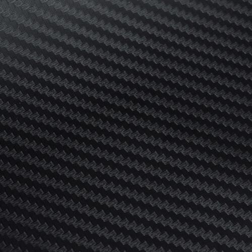 Bilfolie kulfiber vinyl 3D 152 x 200 cm sort