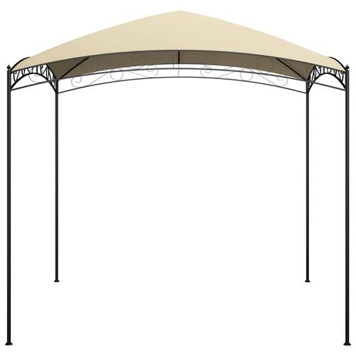 Pavillon 3x3x2,65 m 180 g/m² cremefarvet