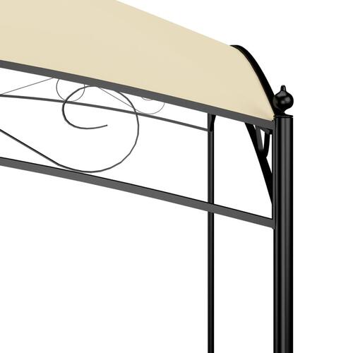 Pavillon 3x3x2,65 m 180 g/m² cremefarvet