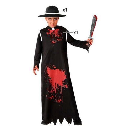 Kostume til børn Sort Zombies (2 enheder) 10-12 år