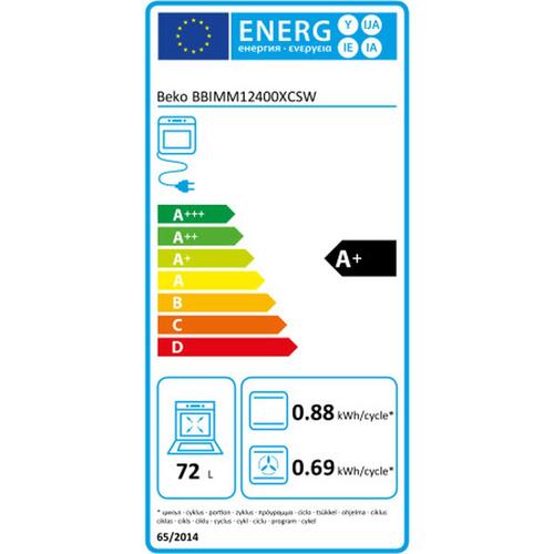 Multiformåls-ovn BEKO BBIMM12400XCSW 72 L