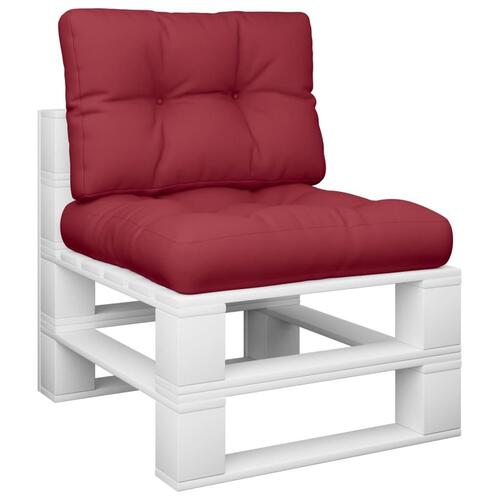 Pallehynder 2 stk. stof vinrød