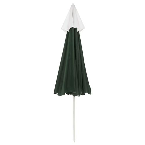 Strandparasol 240 cm grøn