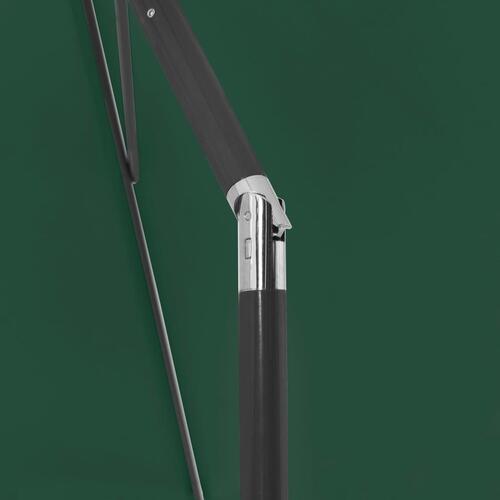 Strandparasol 180x120 cm grøn