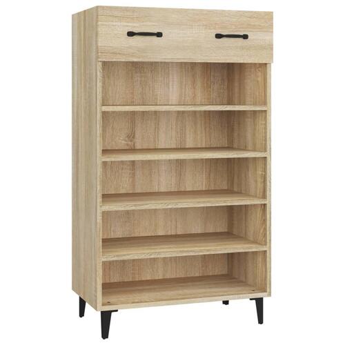 Skoreol 60x35x105 cm konstrueret træ sonoma-eg