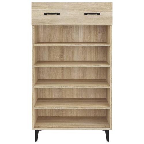 Skoreol 60x35x105 cm konstrueret træ sonoma-eg
