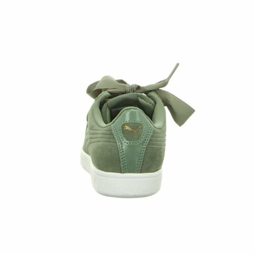 Sportssneakers til damer Puma Vikky Ribbon Sd P Oliven 36