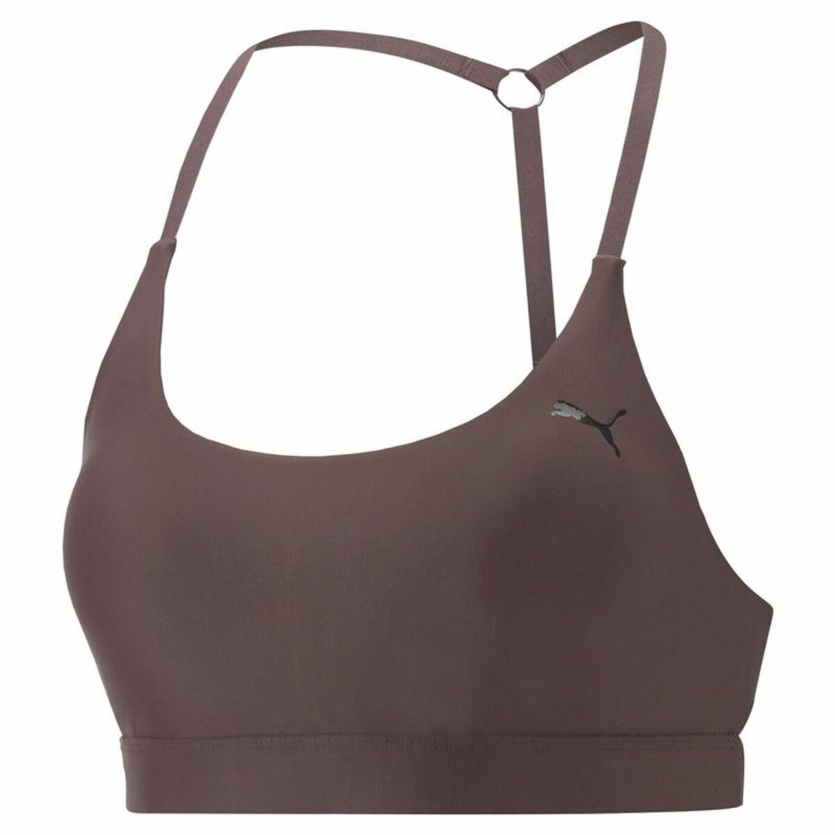 Sports-BH Puma Studio Ultrabare Mørkerød L