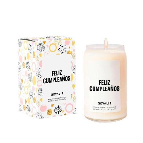 Duftlys GOVALIS Feliz Cumpleaños (500 g)