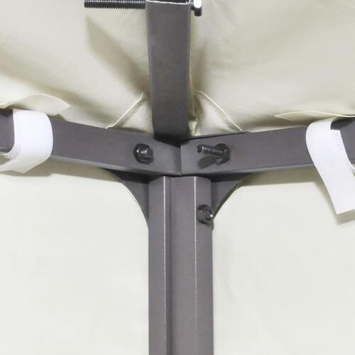 Pavillontopdække 310 g/m² 3 x 3 m cremehvid