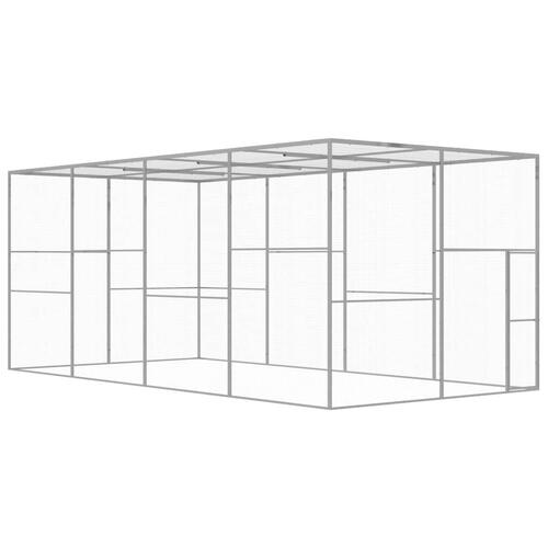 Kattebur 6x3x2,5 cm galvaniseret stål