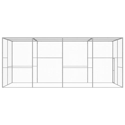 Kattebur 6x3x2,5 cm galvaniseret stål