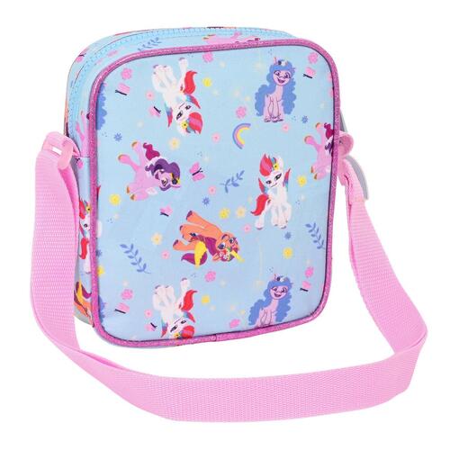 Skuldertaske My Little Pony Wild & free Blå Pink 16 x 18 x 4 cm