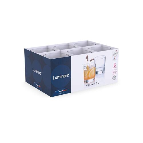 Glas Luminarc Islande Gennemsigtig Glas 300 ml (24 enheder)