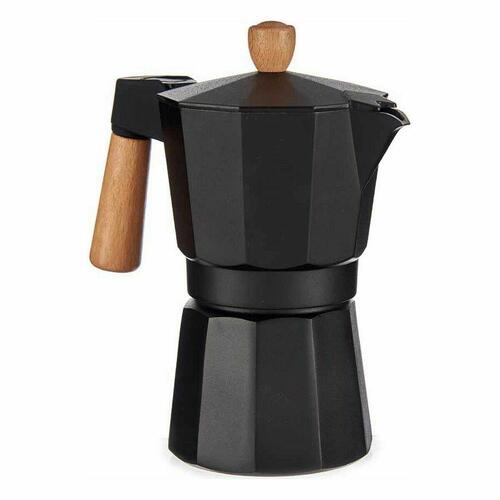 Italiensk Kaffekande Træ Aluminium 300 ml (12 enheder)