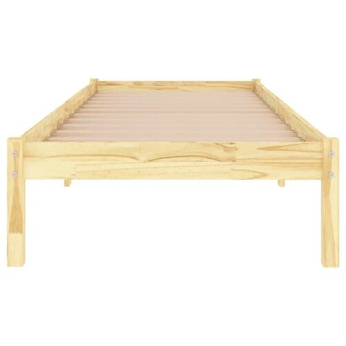 Sengeramme 90x190 cm massivt træ