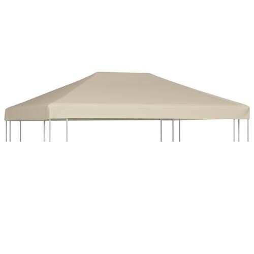 Pavillontopdække 310 g/m² 4x3 m beige