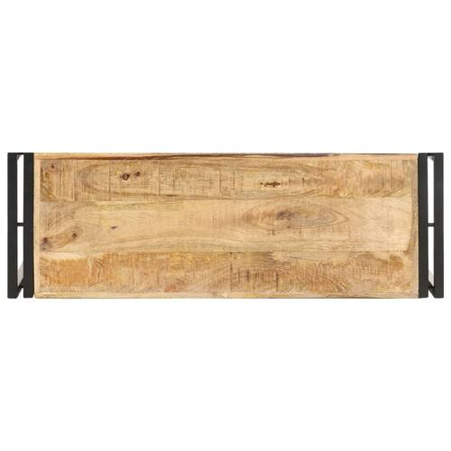 Konsolbord 90x30x75 cm ru mangotræ