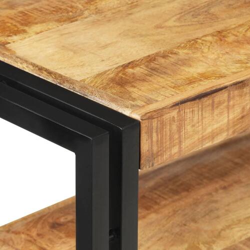 Konsolbord 90x30x75 cm ru mangotræ