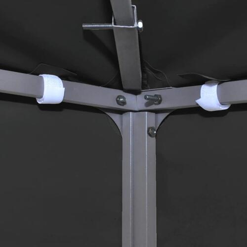 Pavillontopdække 310 g/m² 4 x 3 m grå