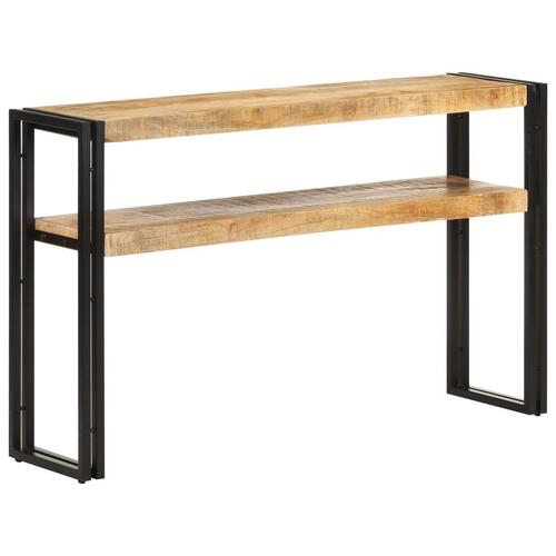 Konsolbord 120x30x75 cm ru mangotræ