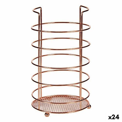 Bestikdræner Kobber Metal 11,5 x 20,5 x 11,5 cm (24 enheder)