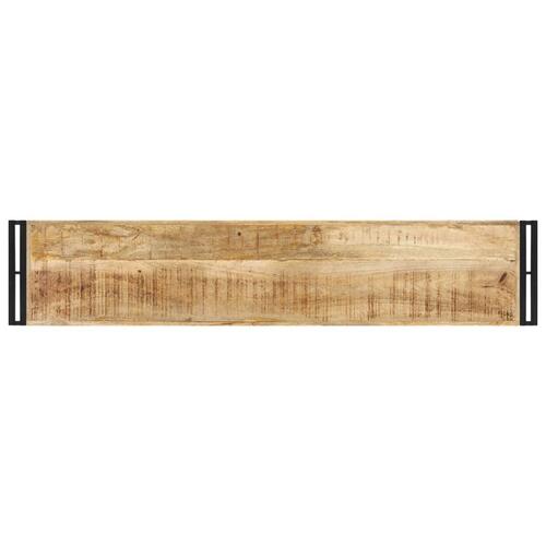 Konsolbord 150x30x75 cm ru mangotræ