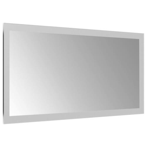 Badeværelsesspejl med LED-lys 40x20 cm