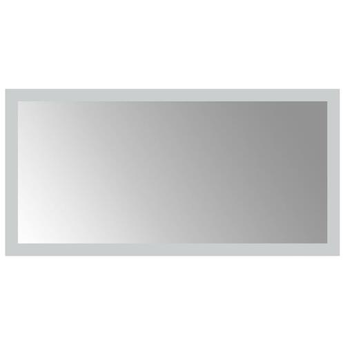 Badeværelsesspejl med LED-lys 40x20 cm