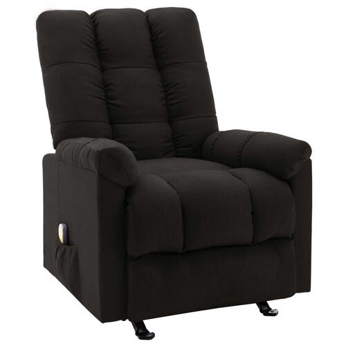Massagestol stof sort