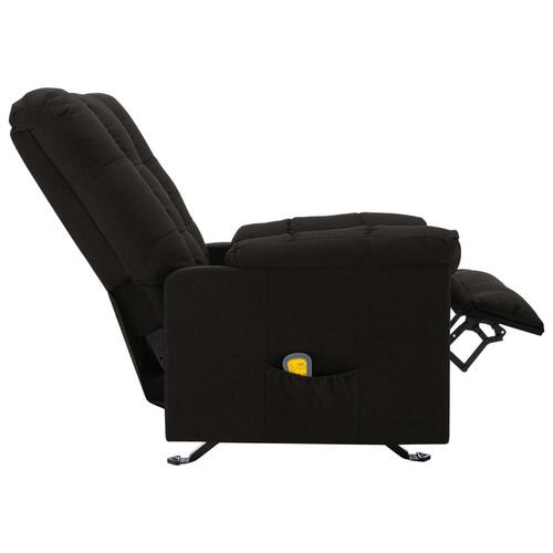 Massagestol stof sort