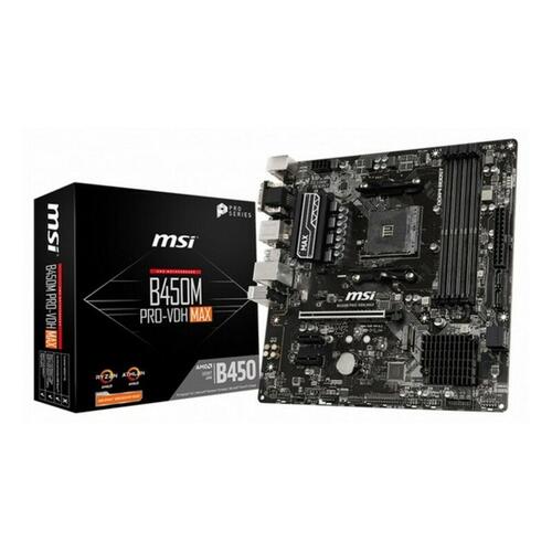 Motherboard MSI 7A38-043R mATX AM4 AMD AM4 AMD B450 AMD