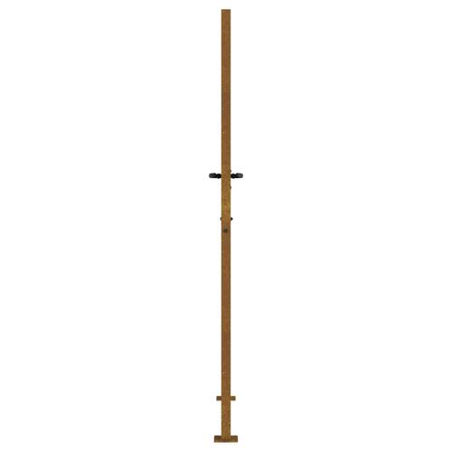 Havelåge 105x180 cm cortenstål trædesign
