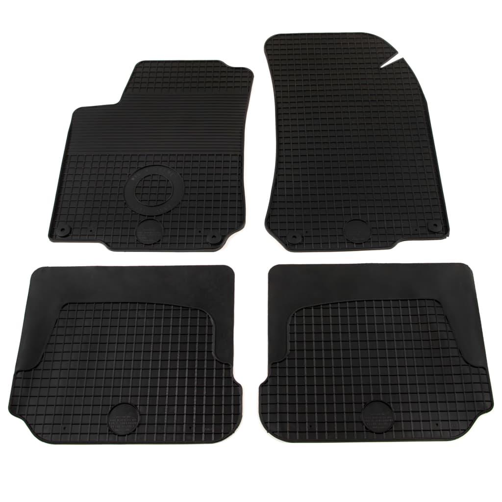 Tilpasset bilmåttesæt i 4 dele gummi VW Golf IV/Bora New Beetle