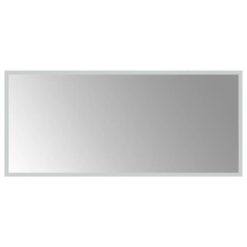 Badeværelsesspejl med LED-lys 90x40 cm