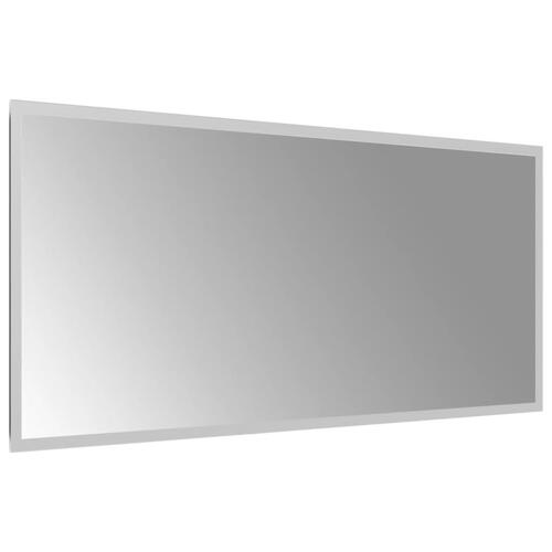 Badeværelsesspejl med LED-lys 90x40 cm