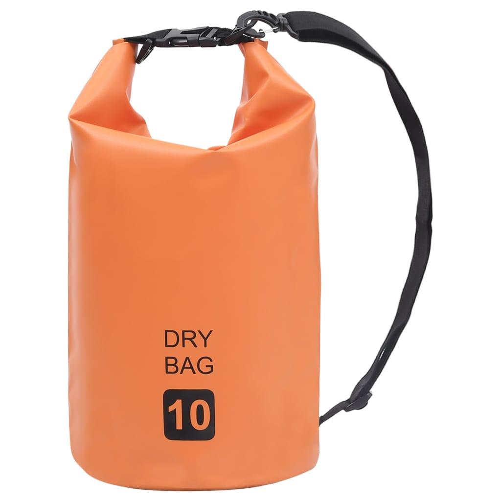 Tørpose 10 l PVC orange